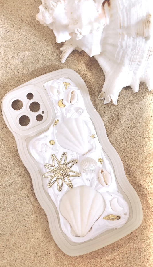 Bohemian Sun ~ Shell Phone Case