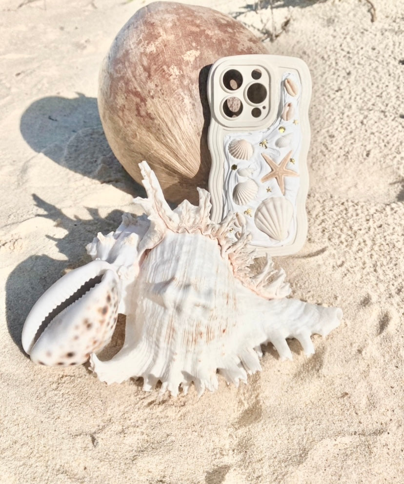 Beach Babe ~ Shell Phone Case